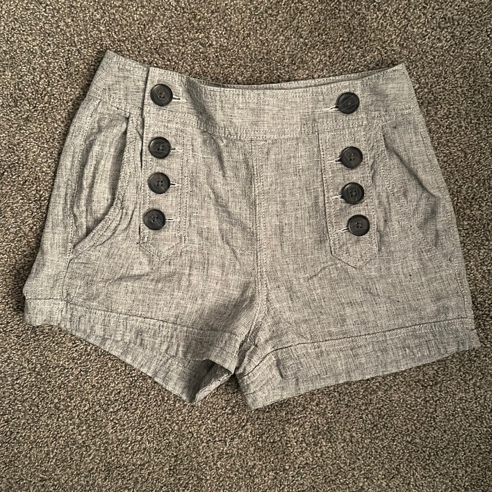Super cute shorts. I just don't fit in them anymore